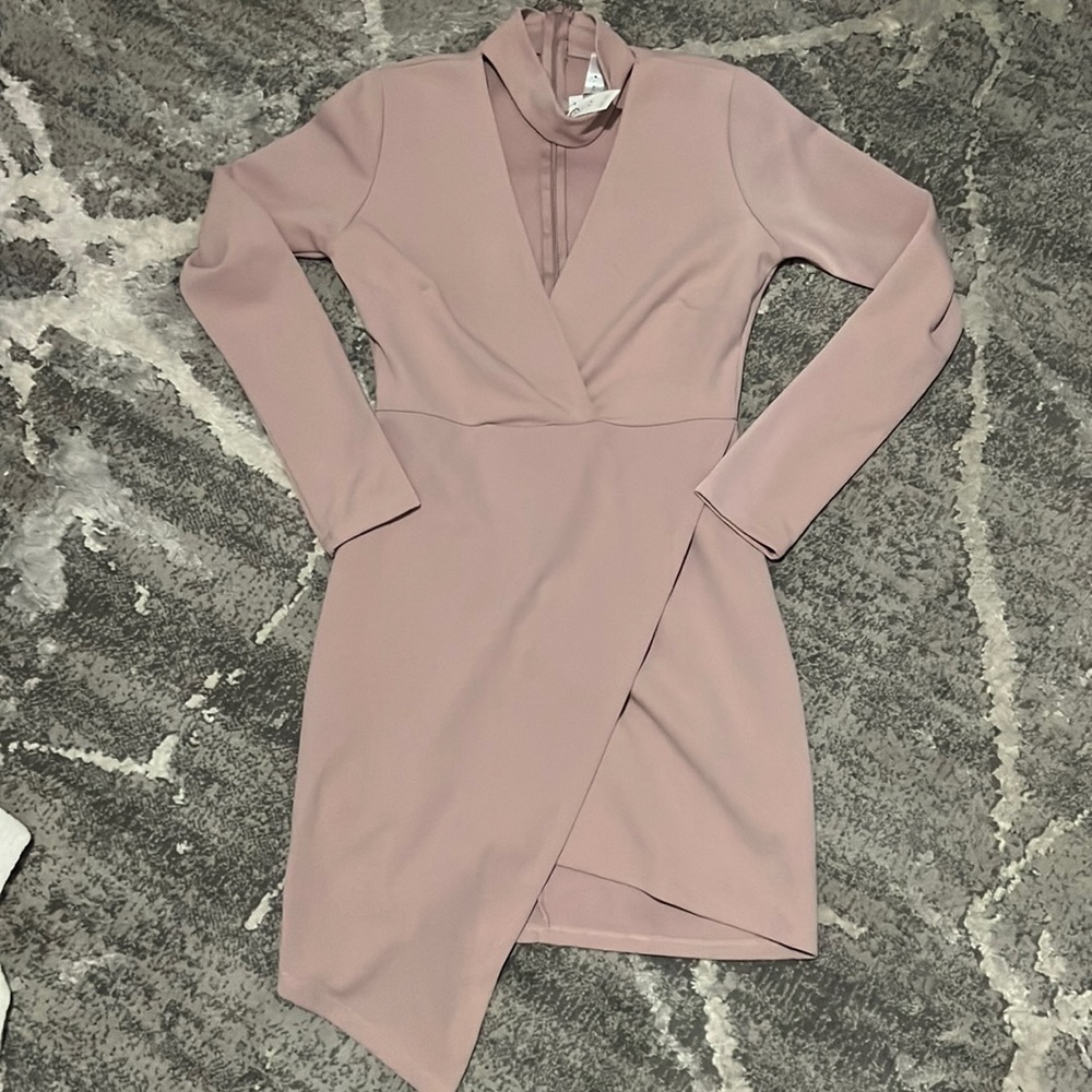 Women’s light pink dress